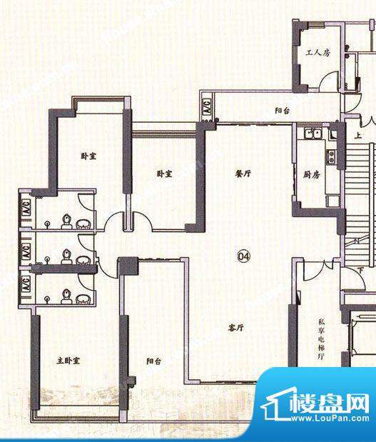 翠堤明珠户型图面积:0.00平米