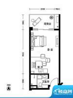 红磡香水湾一房户型面积:0.00平米