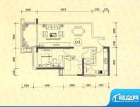佛奥湾1座03单位 2室面积:88.00平米