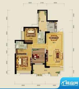 保利东湖林语39座2梯面积:130.00平米