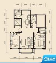 吴中家天下c2户型图面积:109.00平米