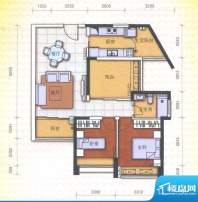 富丰新城6座02/03单面积:89.46平米