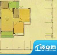 云山峰境花园3座01单面积:76.00平米