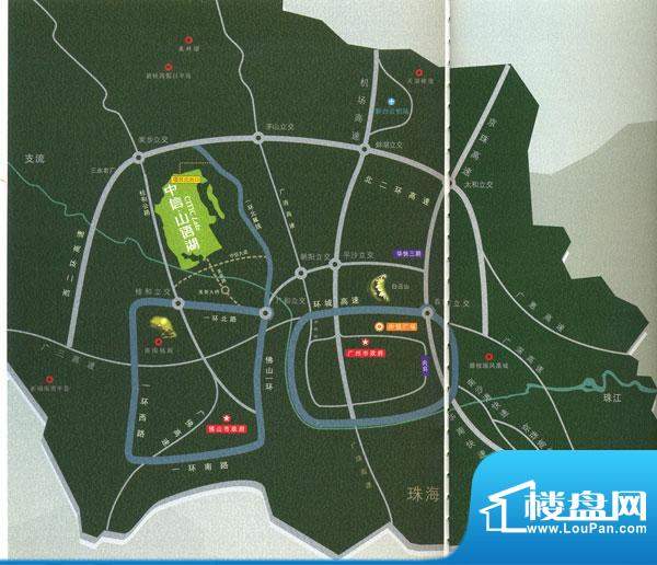 中信山语湖交通图