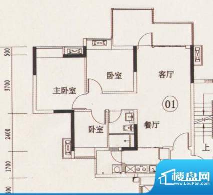 时代糖果05栋013室面积:87.31平米