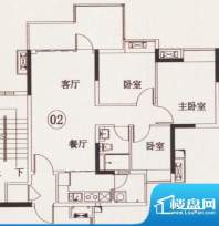 时代糖果05栋023室面积:87.31平米