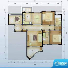 中信山语湖5C1-01户面积:122.00平米