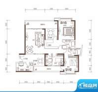 依云水岸三期A户型 面积:186.00平米