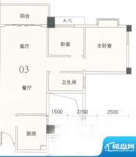 锦隆花园二期11和14面积:81.04平米