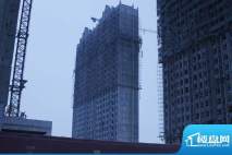 绿地新里中央公馆高层已封顶实景图（20