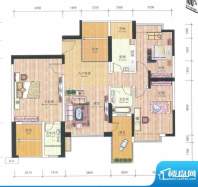 里水第一城4座2梯(奇面积:117.00平米