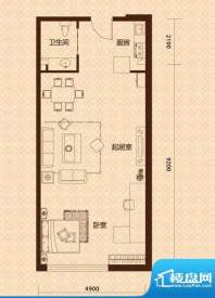 明翰国际SOHO公寓B2面积:78.75平米