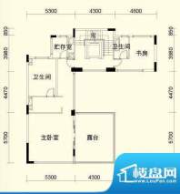 岭南天地东华轩F 约面积:440.00平米