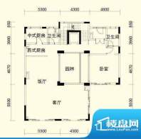 岭南天地东华轩F 约面积:440.00平米