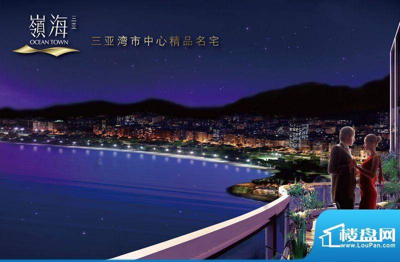 嶺海社区夜景效果图