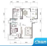 新奥蓝城三期汉莎组面积:96.96平米