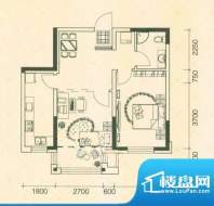 宜家观澜g3-1户型图面积:71.00平米