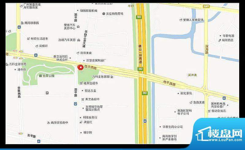 鸿晖·依岸康堤花园交通图