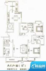 鑫域国际A4户型 4室面积:212.00m平米