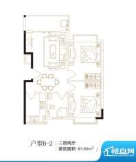 三亚花冠渔歌海韵B-面积:86.22平米