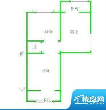 民和家园 户型图面积:0.00m平米