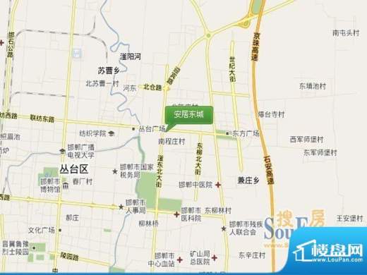 安居东城交通图
