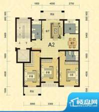 银泰花园A2 3室2厅2面积:122.50m平米