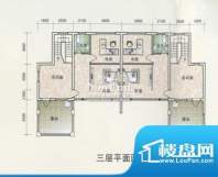 镜湖莲庄23#三层平面面积:0.00m平米