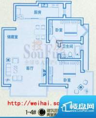 仁泰旅游度假花园户面积:130.97m平米