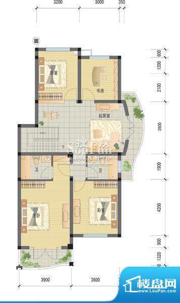 碧波康庭叠排230.68面积:230.68m平米