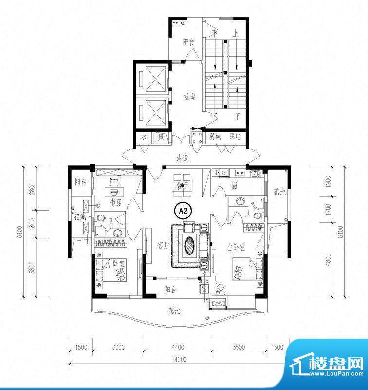 滨江一号1#楼02单元面积:0.00m平米