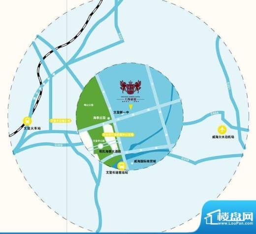 上海豪庭交通图