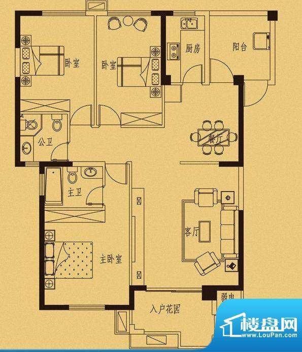 百捷中央墅府7#楼01面积:0.00m平米