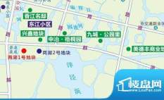 袍江新区两湖2号地块交通图