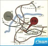 中国经编城交通图