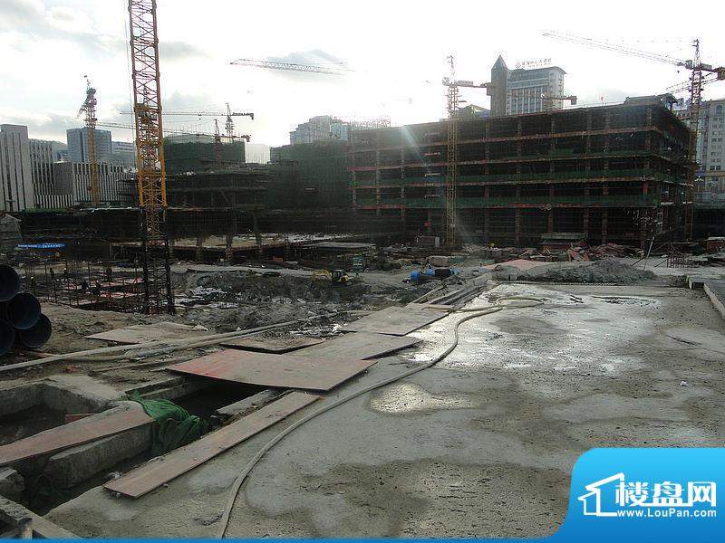 威高广场工程建设进度2012-1-11