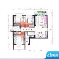 东海湾怡园2#3#A01/面积:90.00m平米