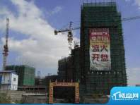 旭峰花园广场工程实景（20091207）