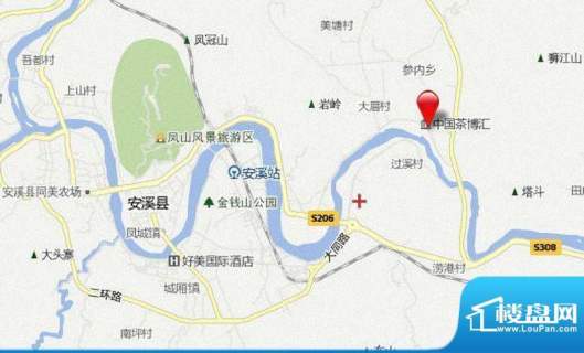 中国茶博汇交通图