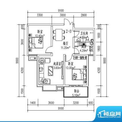 2-B户型