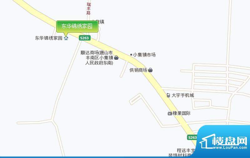 东华锦绣家园交通图