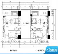 三亚湾红树林户型图面积:0.00平米