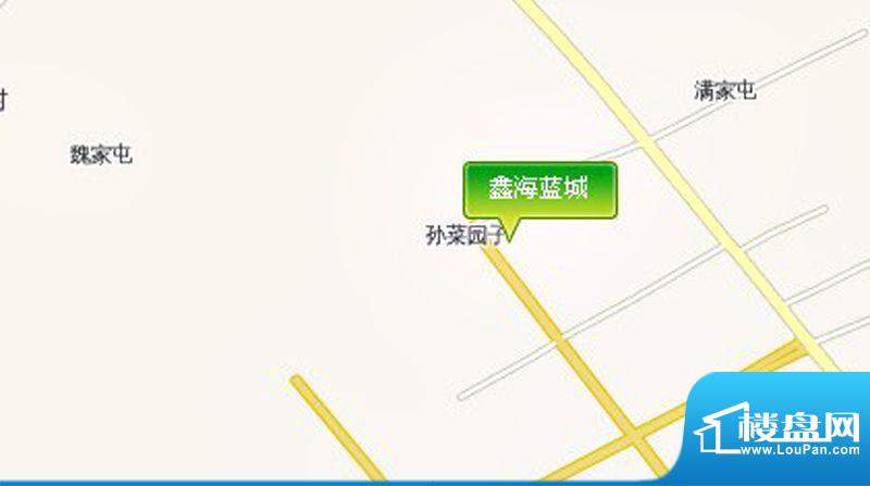 鑫海蓝城交通图