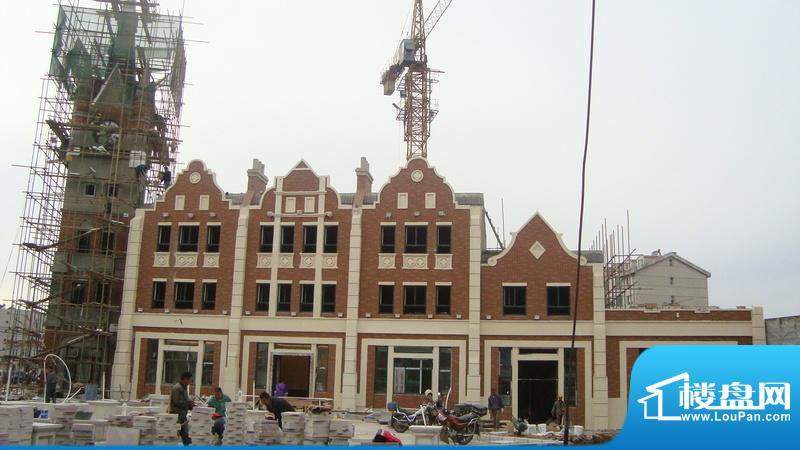 中海凯旋门售楼处施工外景图（2010.09）