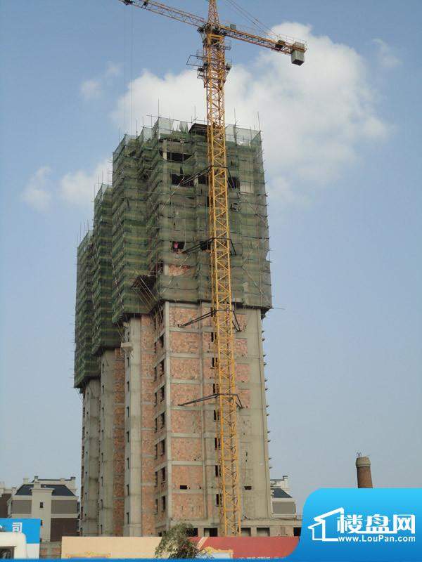 鲁辉国际城3区高层远观外景图（2010.7）