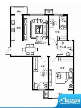 一期标准层GC户型