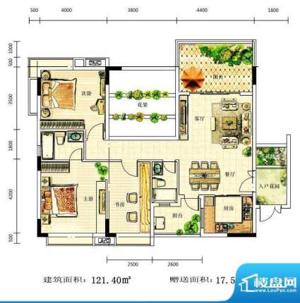 水岸新世纪生态花园面积:0.00平米