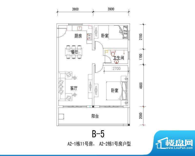 海南冯家湾椰风海韵面积:97.94平米