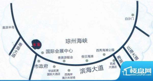美锦熙海交通图