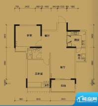 五指山水林溪山居洋面积:92.27平米